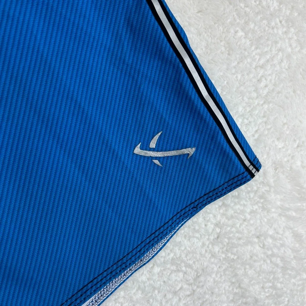 Lost Mayhem Carbon Series Boardshorts Mens 2XL Blue Colorblock Drawstring Beach